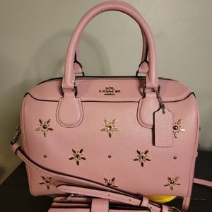 Coach Studded Mini Bennett Satchel Crossbody purse